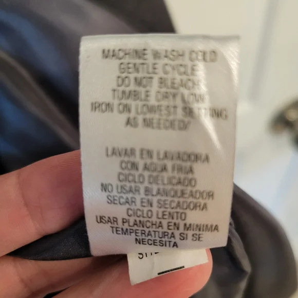 SANDRA DARREN Black Ruffled Gray Double- Breasted Blazer Midi Dress Size 10 - Picture 12 of 15